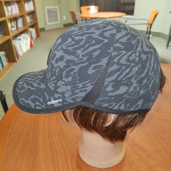 Adidas Adizero Climacool Blk Gray Adjustable Golf Gym Running Unisex Cap Hat